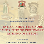 S. Stefano. Cittadinanza onoraria al Cardinale Feroci che presiederà la Messa solenne in onore del Patrono di Pizzoli