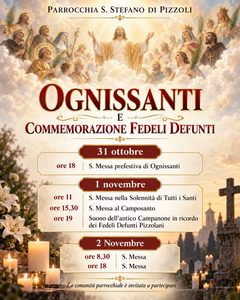 Solennità di Ognissanti e Commemorazione dei Defunti